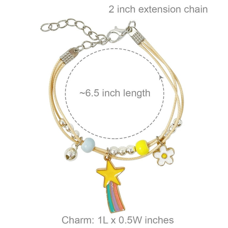 Enamel Unicorn pandora charm bracelet Baby girl gift Party favors accessory