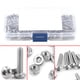 thumbnail image 3 of 230 UDS M3 Tornillos de Cabeza de Botón Kit Hexagonal Surtido de Pernos y Tuercas Surtido de Tornillos Métricos de Acero inoxidable 304 Con Caja, 3 of 8