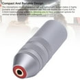 thumbnail image 3 of Equilibrio de adaptador xlr a 3.5 mm, 2 piezas de estructura metálica del adaptador de enchufe equilibrada para altavoz, 3 of 7