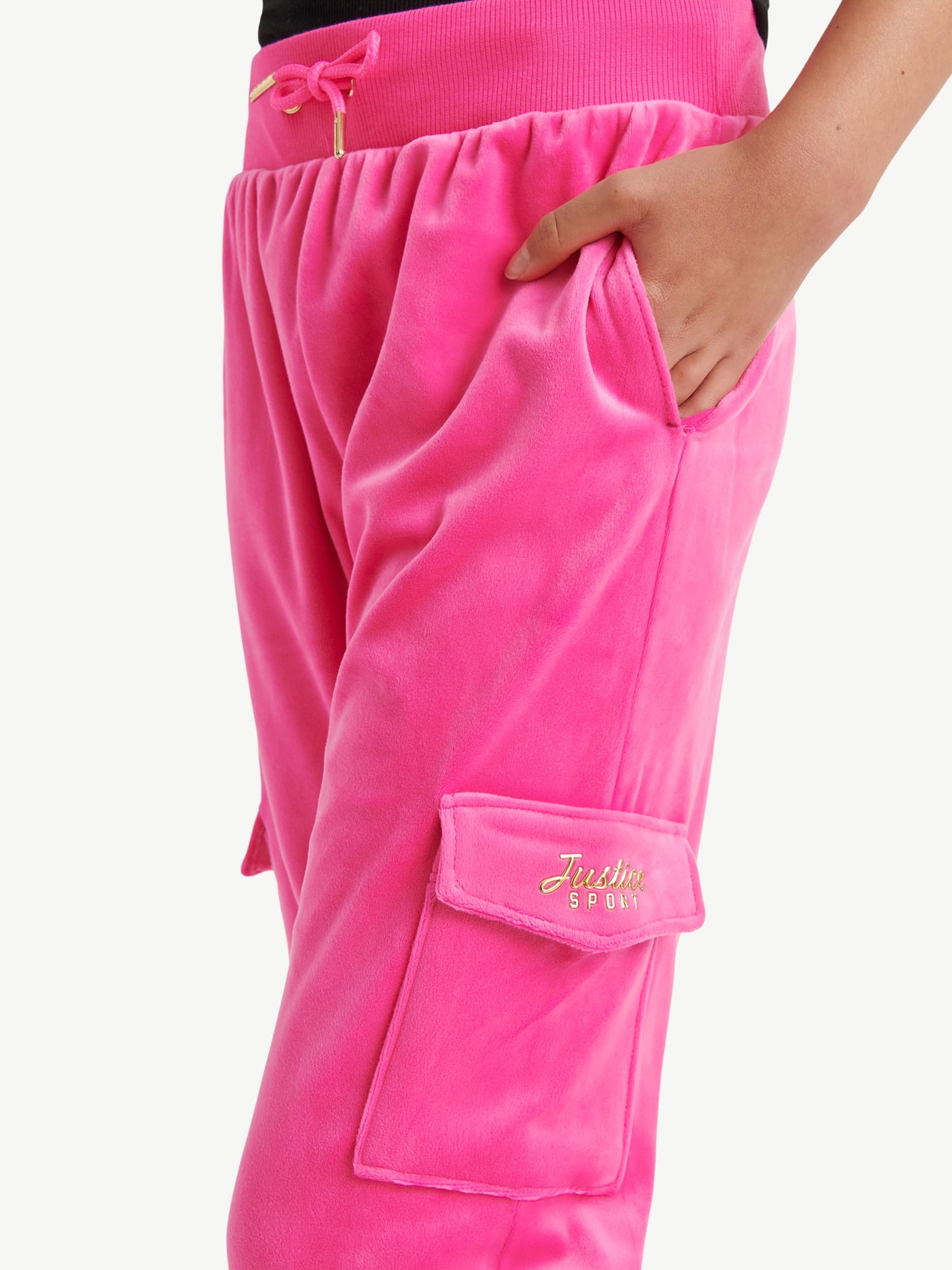 Justice Girls Velour Breakaway Flare, Sizes XS - XLP