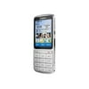 Nokia C3-01 - 3G feature phone - microSD slot - LCD display - 240 x 320 pixels - rear camera 5 MP - silver