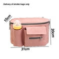 thumbnail image 2 of Bolsa para carrito de bebé - Compatible con cualquier cochecito - Multifuncional de gran capacidad, 2 of 5