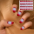 thumbnail image 3 of Full Self- Nail Stickers Glitter Gradient Decal Polish Sets for Girls and Women Manicure Art Design, 3 of 4