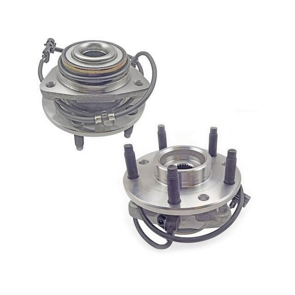 Front Wheel Bearing Hub Assembly Set of 2 - Compatible with 1997 - 2005 Chevy Blazer 1998 1999 2000 2001 2002 2003 2004