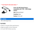 thumbnail image 2 of Front Left ABS Speed Sensor - Compatible with 1998 - 2000 Dodge Stratus 1999, 2 of 2