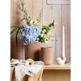 thumbnail image 6 of Utensil Holder for Kitchen Counter, 7.3"+5.4" Fluted Ceramic Utensil Crock Organizer for Countertop, Heavy Large Holder for Spatulas, Spoons, Set of 2, Dusty Coral, 6 of 7