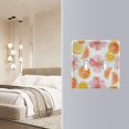 thumbnail image 4 of Yayeee Toggle Light Switch Wall Plate 3-Gang 6.37"x4.48" Decorative Outlet Cover, Floral Orange, 4 of 7