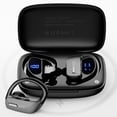 thumbnail image 1 of Occiam Wireless Bluetooth Earphones, 48H Long Battery Life, Built-in Microphone, LED Display Screen, 1 of 7