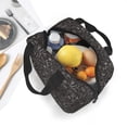 thumbnail image 3 of KLL Vintage Sketch Autumn Plants Print Insulated Lunch Bag Women, Reusable Cute Tote Lunch Box for Adult & Men, Leakproof Cooler Lunch Bags for Work Office Travel Picnic, 3 of 6