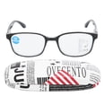 thumbnail image 2 of Gafas de lectura de alta definición, gafas retro anti rayos azules para presbicia, gafas de lectura que alivian la fatiga, confiables y duraderas, 2 of 13