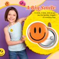 thumbnail image 2 of Alfiler Bucherry Happy Smile Face de 1,25 cm, 200 unidades, 2 of 7