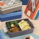 thumbnail image 5 of Cajas Bento para adultos - Fiambrera Bento de 1100 ML para niños con cuchara y tenedor - Tamaño perfecto y duradero para comidas para llevar, 5 of 6