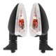 thumbnail image 4 of Luz indicadora de motocicleta ANGGREK 1 par de luces intermitentes de señal de giro color negro, 4 of 8
