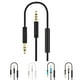 thumbnail image 5 of Matsuzay Sistema estéreo para automóvil Cable Computadora Auriculares Manos libres Llamada telefónica Control de cable Conector de 3,5 mm Cable de Type11 NO11, 5 of 6