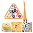 thumbnail image 4 of 2 juegos de pegamento flexible para manualidades de billar, adornos para tartas, repostería, decoración de tartas DIY, 4 of 6