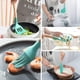 thumbnail image 4 of Juego de utensilios de cocina MIBOTE de silicona con soporte y mango de madera, 4 of 7