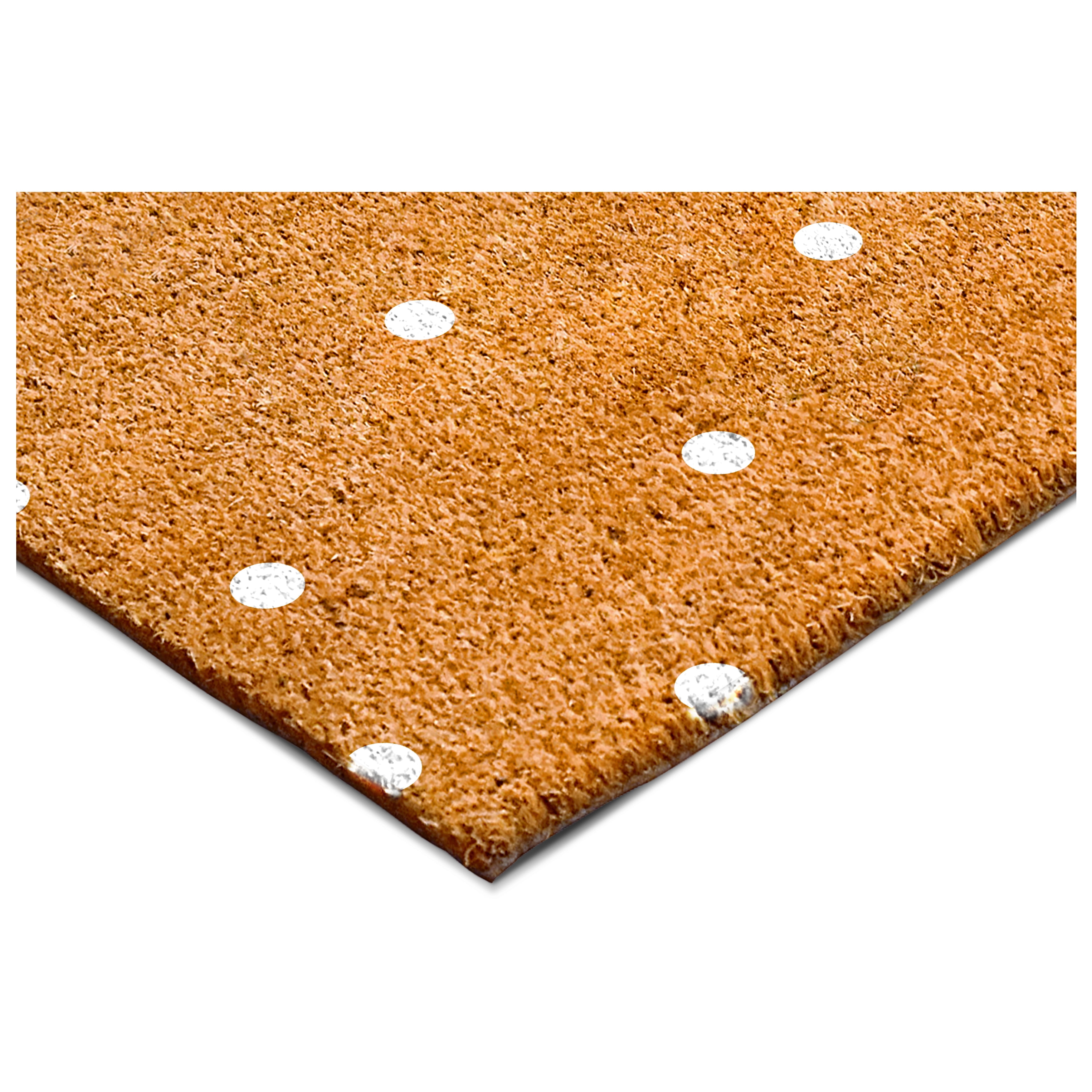 Calloway Mills 112182436 White Polka- Dots Doormat 24" x 36"
