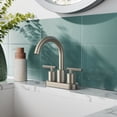 thumbnail image 3 of WB-39035BN Celestine Centerset Bathroom Faucet with Drain Assembly, 2-handle Bathroom Sink Faucet, 3 of 5