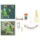 thumbnail image 5 of de juguetes para loros de 7 Uds., jaula de escalera para mascotas, accesorios para periquitos y pájaros, juguetes colgantes, columpio para, 5 of 9