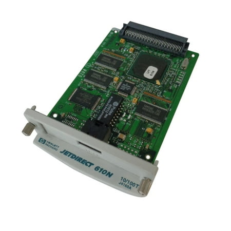 - HP JetDirect 610N Print Server Network Interface Card J4169A