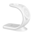 thumbnail image 2 of Sidaley Soporte de inalámbrico Teléfono móvil Relojes inteligentes Auriculares Estación de carga de Puerto tipo C Cuna Hogar Teléfono y Comunicación Blanco, 2 of 6