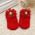thumbnail image 3 of Chaussettes Bébé Filles Tout-Petits Princess Chaussettes Courtes à Volants, 3 of 5