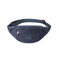 thumbnail image 2 of Riñonera de Mujer Azul de Poliéster, Bandolera | Bolso de Hombro Multifuncional con Compartimento Oculto | 31 X 14 X 3 Cm | 180 G | Yxj250623004Bu, 2 of 6