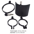 thumbnail image 3 of 1 Ensemble Microphone en Forme de U Filtre Sonore Réduction de Bruit avec Capot, 3 of 8