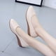 thumbnail image 5 of Amzcrzy Zapatos de mujer,Zapatos de mujer,Zapatillas de mujer, Zapatos de cuña cómodos e informales de color liso con punta puntiaguda para mujer Sandalias Mujer Zapatillas De Casa, 5 of 5