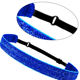 thumbnail image 3 of Diadema ancha ajustable antideslizante con purpurina brillante para mujeres, niñas y adolescentes, 3 of 5
