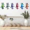 thumbnail image 2 of ZOELNIC Iron Art Gecko Ornaments Metal Lizard Art Sculpture for Patio Outdoor Wall Fence Hanging Decorations 1PCS, 2 of 11