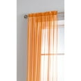 thumbnail image 3 of Diamond Sheer Voile Curtain Panels, 3 of 5