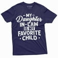 thumbnail image 5 of Men's Fathers day Daughter in Law T-shirt Dad gifts Father Daddy Funny Father-in-Law gift Tee shirt, 5 of 7
