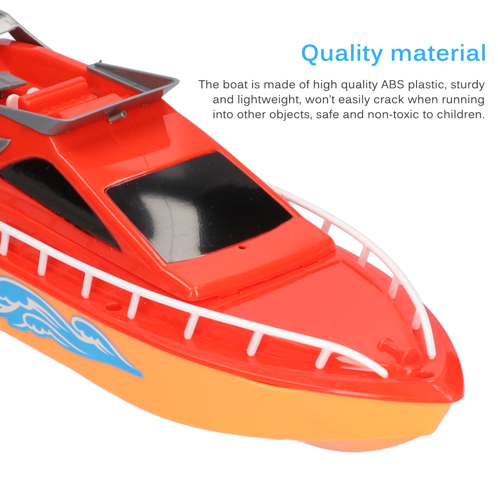 Buy ADVEN Kids RC Boat Children Remote Control Boat DualThruster Streamline Hull 2.4GHz 2530M