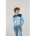 thumbnail image 2 of Bluey Big Boys Fleece Half Zip Hoodie Toddler to Big Kid, 2 of 5