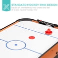 thumbnail image 6 of HWong 40in Portable Tabletop Air Hockey Arcade Table for Game Room w/ 100V Motor, Electric Fan, 2 Strikers, 2 Pucks, 6 of 7