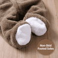 thumbnail image 6 of Baby Fleece Snowsuit - Bear Outfit Fleece Warm Jumpsuit Romper Hooded Infant Girls Boys Winter Coat - Long Sleeve Baby Rompers Infant Winter Clothes, 6 of 8