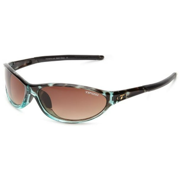 Tifosi womens Alpe 2.0 SingleLens Sunglasses,Blue Tortoise,62 mm 