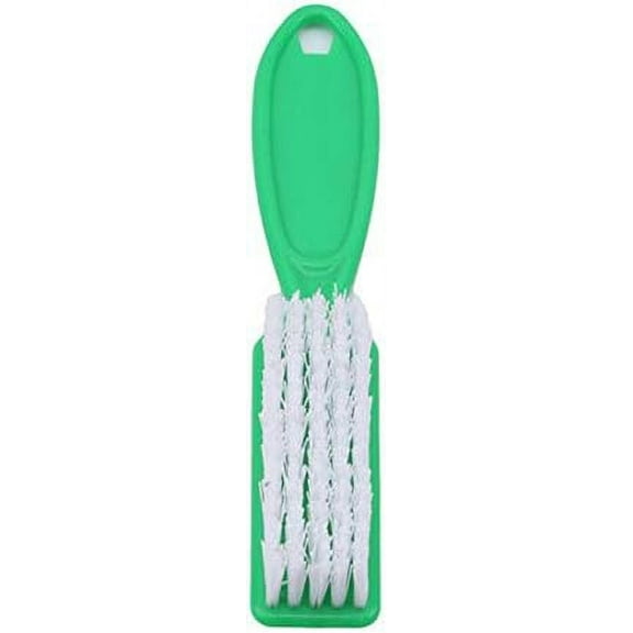 1Pc Plastic Nail Art Dust Clean Brush, Colorful Handle Brushes Cleaning Scrubbing Tool for Nail Art/Manicure/Pedicure Treatment