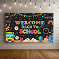 thumbnail image 3 of Colorful Backdrop School Banner Polyester Material Classroom Welcome for Classroom Decoration School Event Teacher, 3 of 8