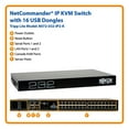 thumbnail image 5 of Tripp Lite 32-Port Cat5 IP KVM Switch 1 Local 2 Remote 16 USB Dongles Rackmount, 5 of 5