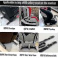 thumbnail image 3 of Universal Car Child Seat Restraint Anchor Installation Kit for Isofix Seat Belt Connectors, Black hwy, 3 of 5