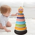 thumbnail image 2 of Milaget Baby Stacking Circles Sequencing Stackable Stacked Toys for Boys Girls, 2 of 8