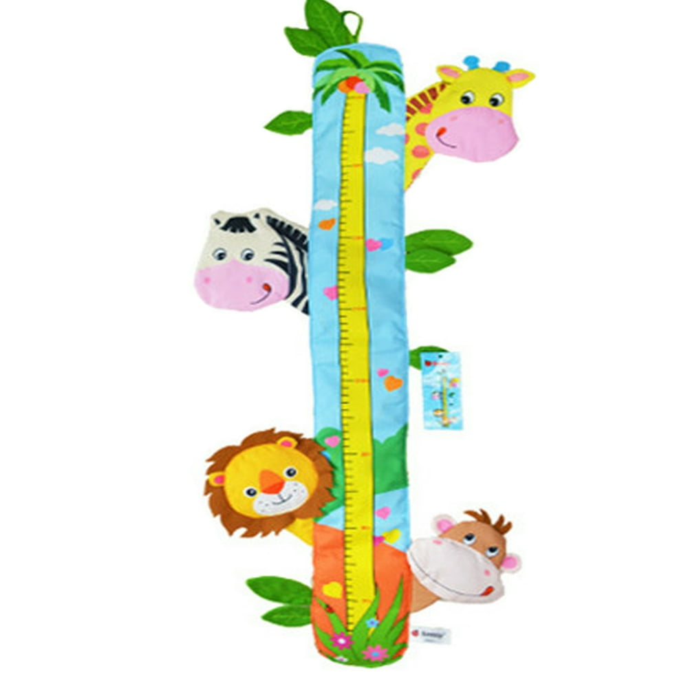 Child Growth Chart Height Measurement Ruler and Wall Décor for Nursery