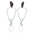 thumbnail image 1 of Reptile Light Clamp Reptile Lampshade Clips Silver 2Pcs, 1 of 1