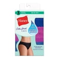 thumbnail image 1 of Bikini Hanes Panties para Mujer, Multicolor Secado Rápido 1 Paquete con 3 Piezas Talla 7, 1 of 4