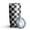Black and White, variant on 20oz Tumblers Multi Color Moroccan Checkered Pattern Stainless Steel Vacuum Insulated Double Wall Travel Tumbler Cups Mug with Lid and Straw,Cleaning Brush for Cold & Hot Drinks