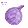 thumbnail image 1 of Nvzi Almohadillas desmaquillantes reutilizables - 3 piezas de paños desmaquillantes reutilizables - Almohadillas faciales reutilizables, borrador de maquillaje para todo tipo de piel, morado, A13, 1 of 3
