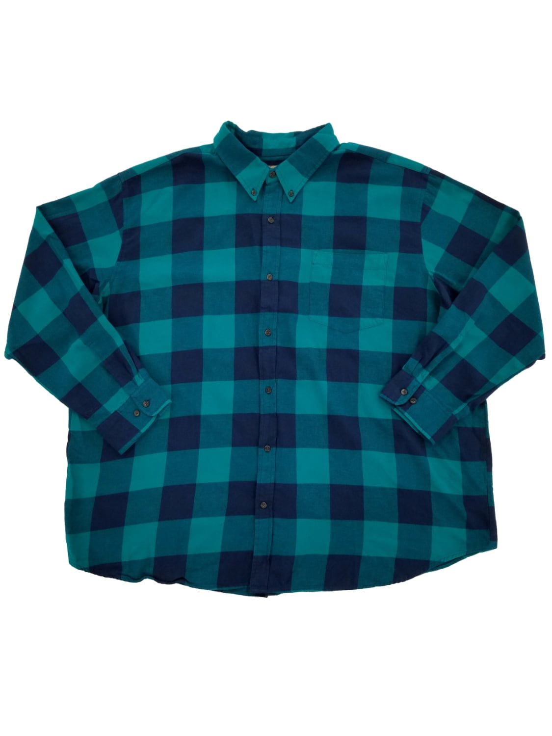 mens blue buffalo check shirt