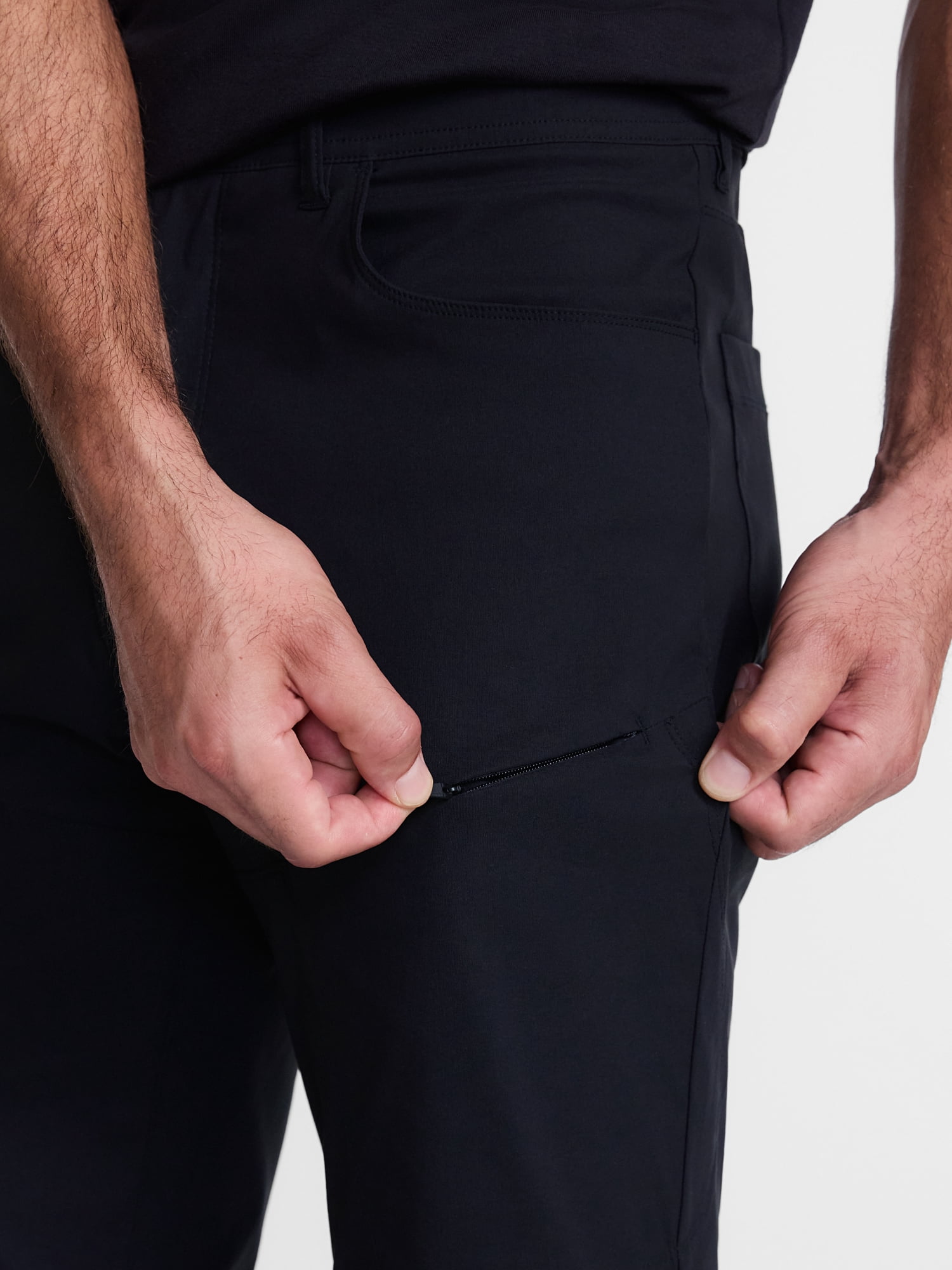 Ozark Trail Men's and Big Men's Hike Pants, Sizes 30-46